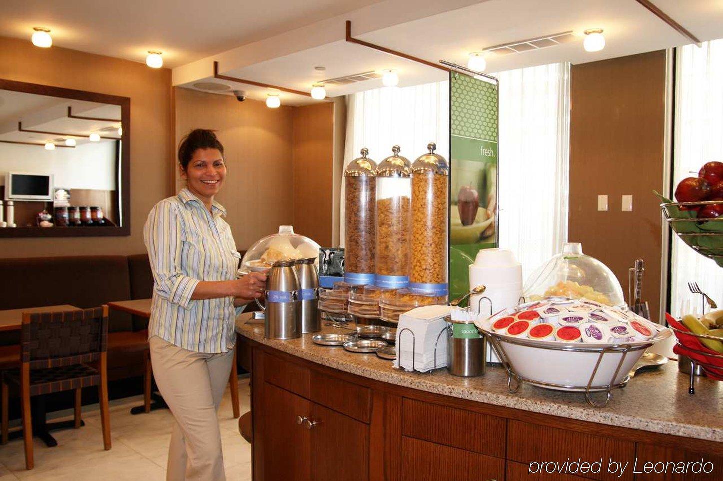 Hampton Inn Seaport Financial District New York Restaurant foto